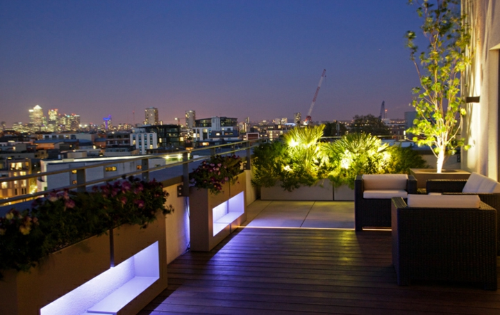 modernas luminarias especiales led ideas