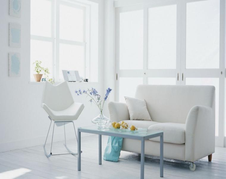 Decoracion en blanco - 42 imágenes inspiradoras de interiores
