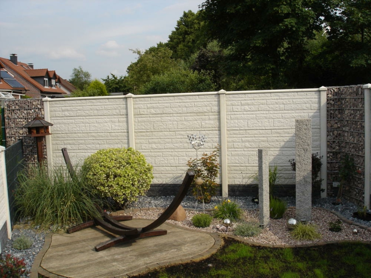 muros para jardines modernos muros vallas jardines modernos