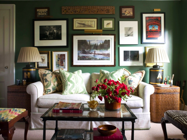 verdes efectos situaciones muebles flores