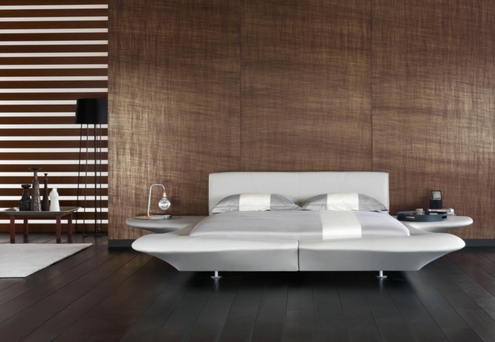 cama blanco efectivos salones ideas modernos