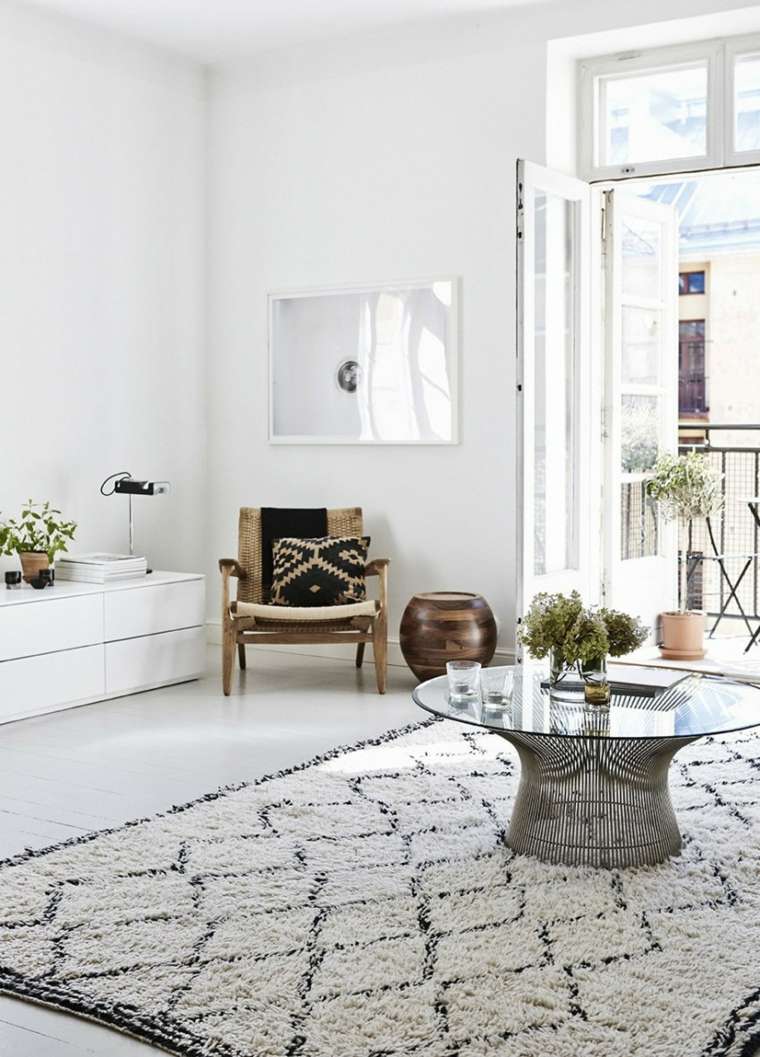 decoracionestilo nordico apartamento salon mesitas preciosa ideas