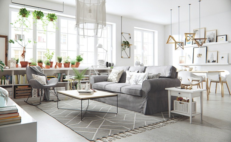 ideas de lámparas originales diseno escandinavo interiores lamparas muebles diseno ideas