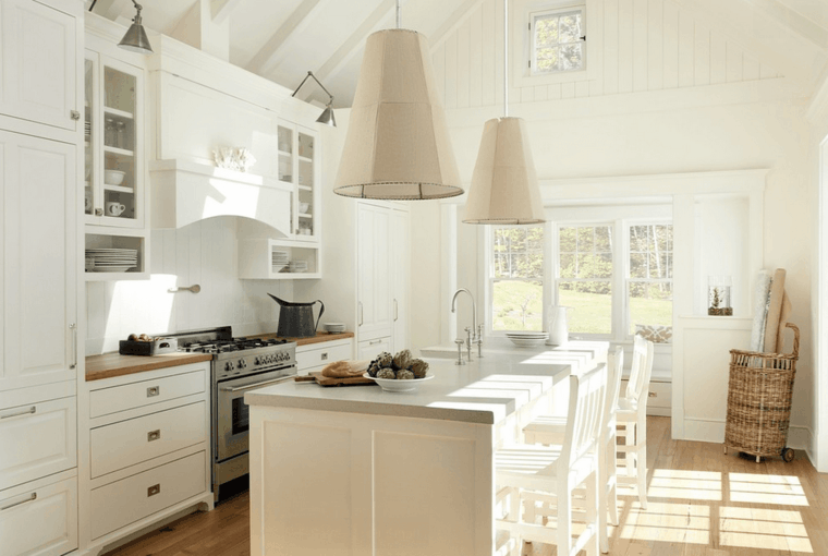 original diseno cocina crema moderna