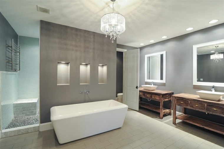 modelo bajo moderno en blanco rusticos muebles sillones especiales espejos