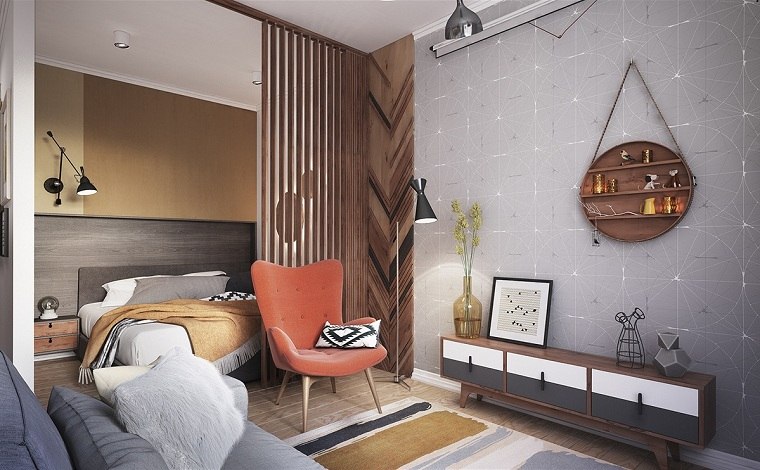 apartamentos diseños conceptos muebles colgantes