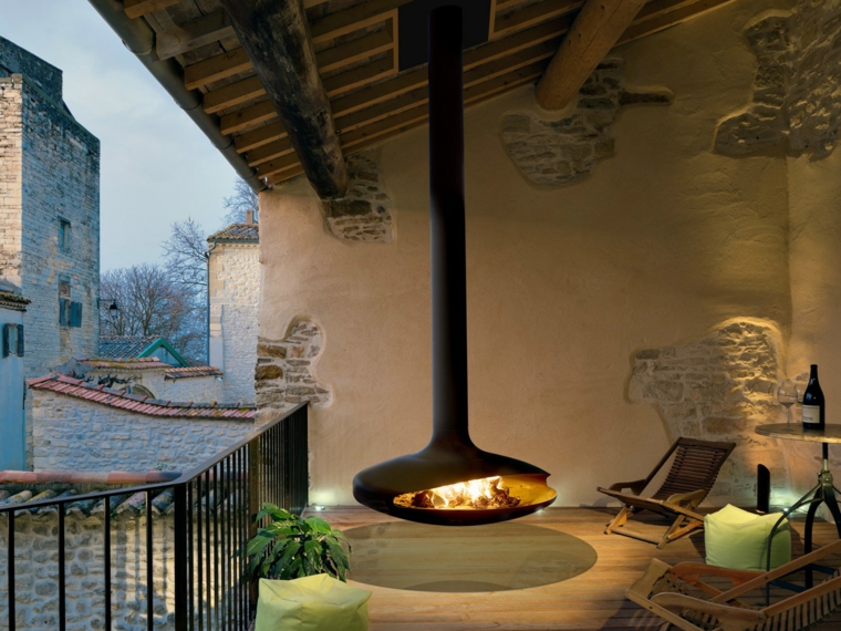 Chimeneas de jardín - ideas diseñadas con elegancia