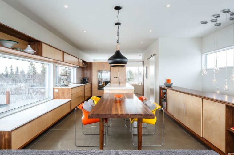 Muebles comedor con diseño elegante y lujoso