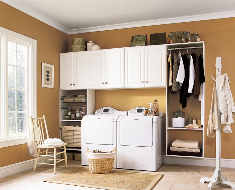 cuarto lavadoras zona vestidor muebles 