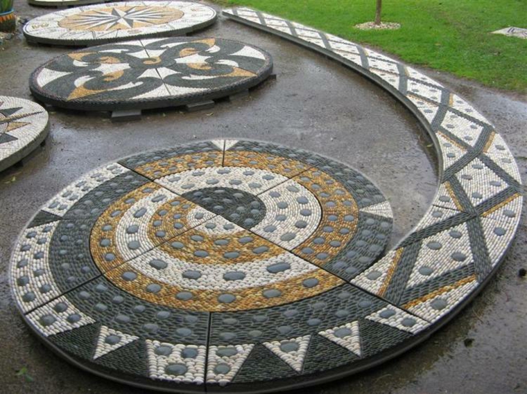 decorar jardines con mosaicos originales decorar jardines mosaicos originales