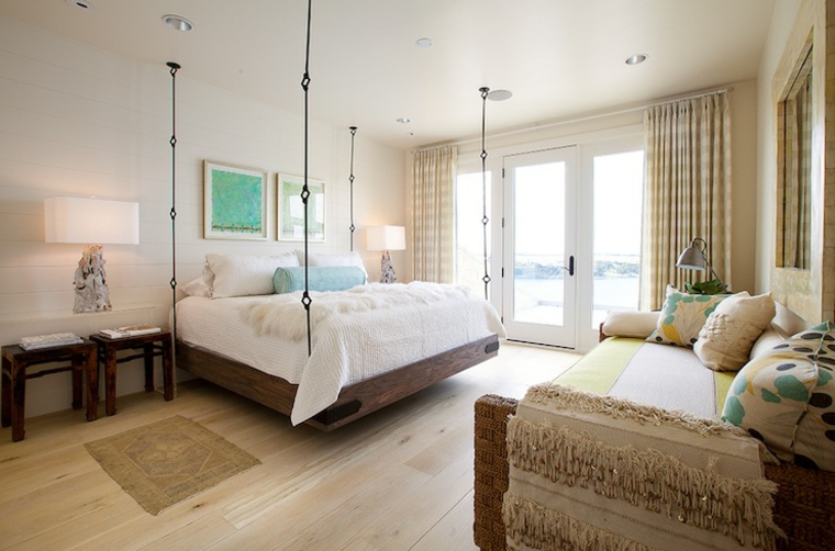 diseño cama colgante grande
