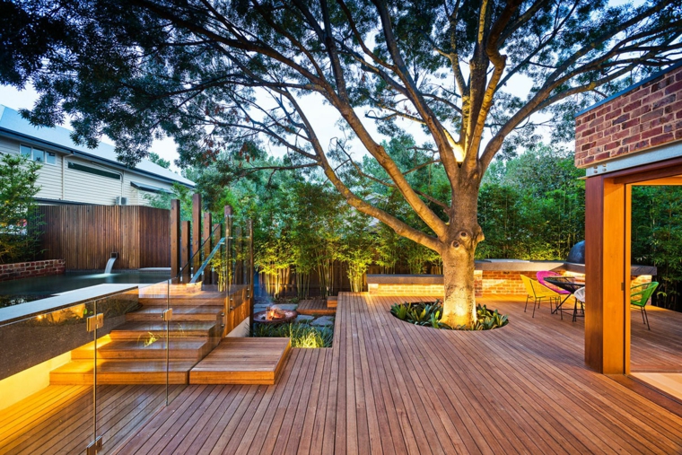 estupendo diseño de patio con plataforma de madera estupendo diseño patio plataforma madera