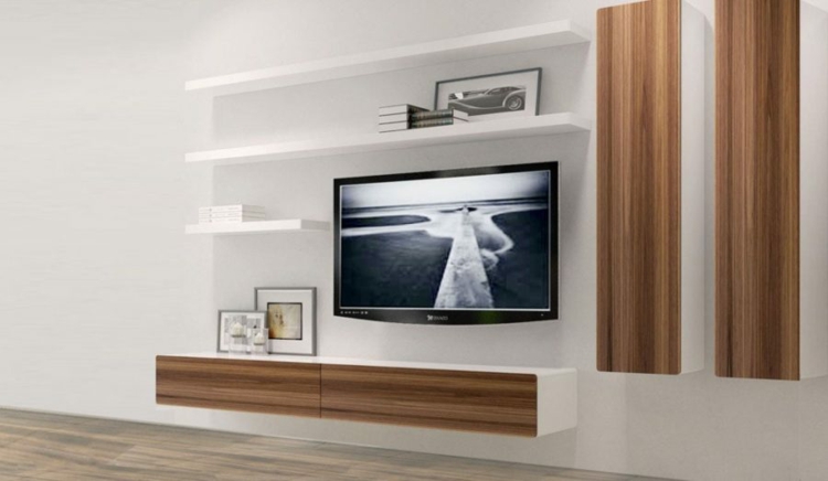 madera verticales esferas salones blanco