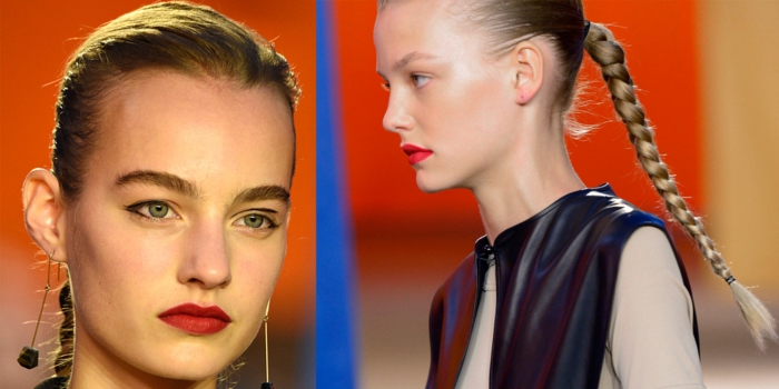 ideas de maquillaje y trenza muy moderna maquillaje moderno tendencia 2016 opciones pelo ideas