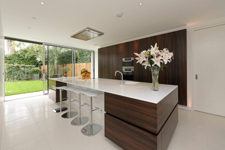 muebles de madera maciza diseño blanco