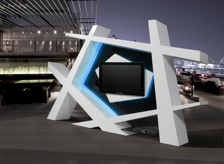 Muebles para TV con diseño moderno a la última