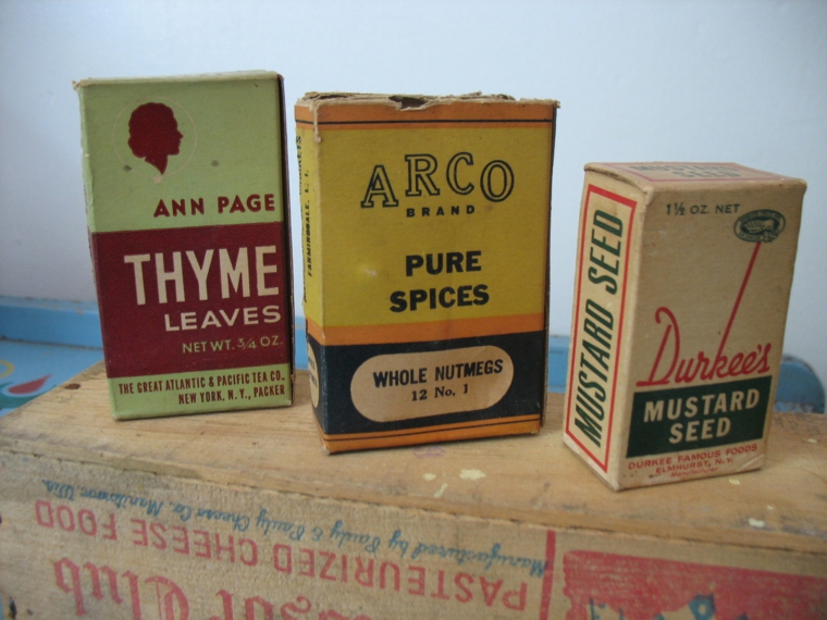 originales cajas cartón estilo retro