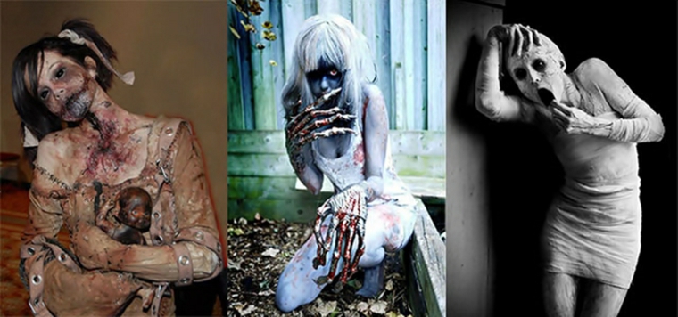 originales ideas para trajes de Halloween originales ideas disfraces Halloween miedo
