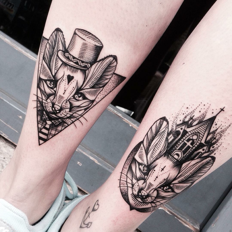originales tatuajes de gatos originales tatuajes cabezas gatos