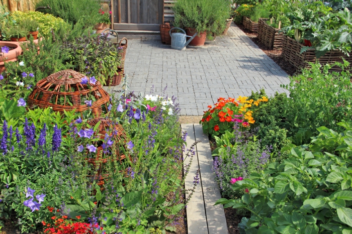 patios ideas maneras soluciones patios ideas hierbas aromaticas especiales efectos