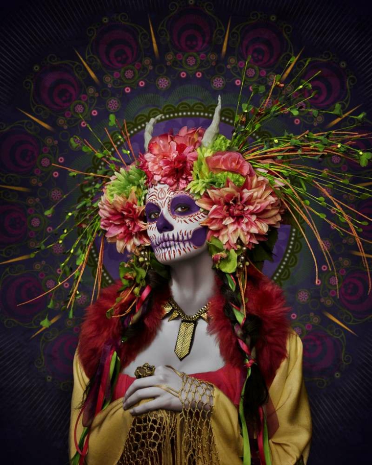 Maquillajes originales de catrina Maquillajes originales diseño catrina