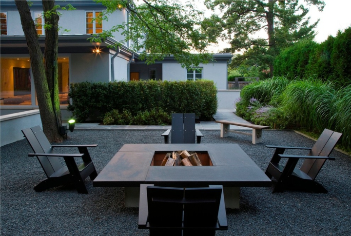 Jardines fuego para crear ambientes modernos y únicos