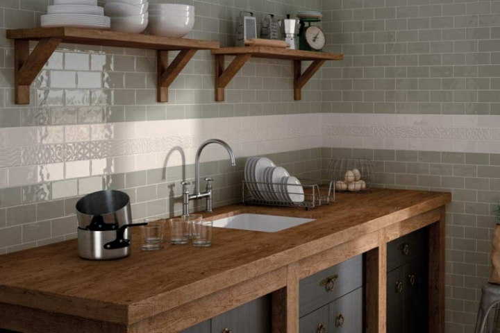 Azulejos cocina de diseños con tonalidades y texturas increíbles