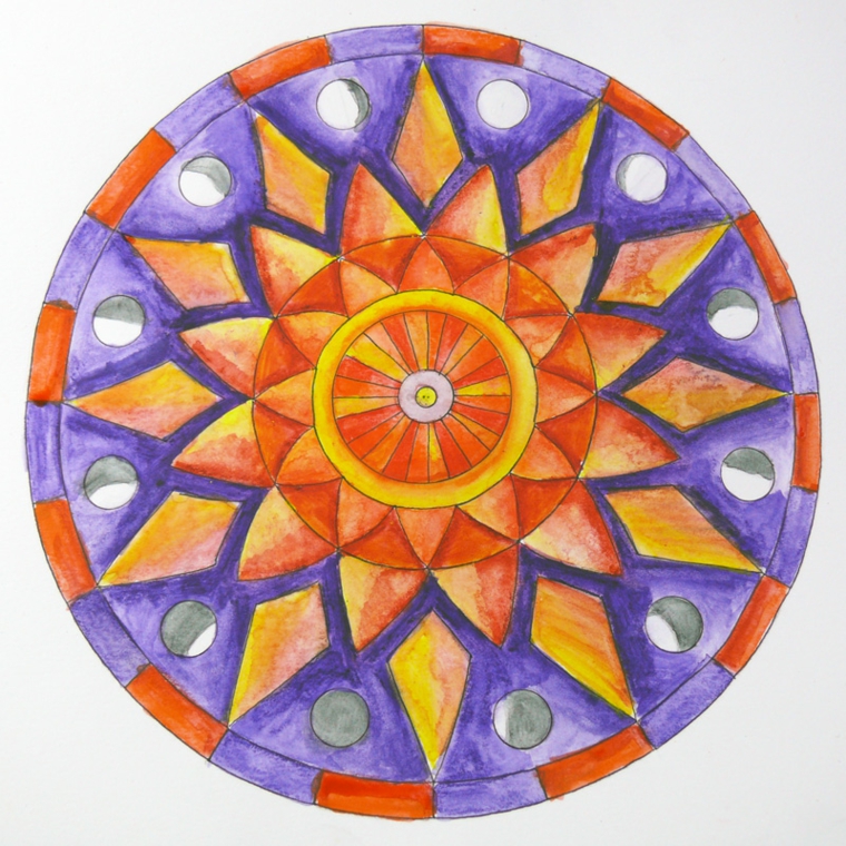 cómo pintar un mandala cómo pintar un mandala