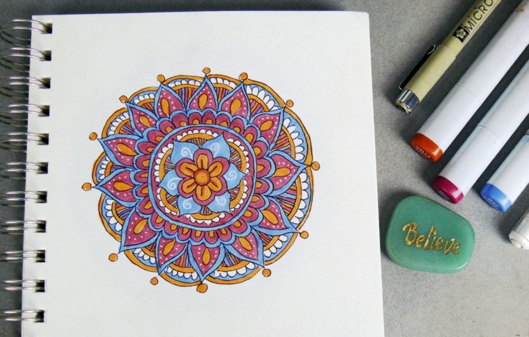 cómo colorear un mandala cómo colorear un mandala