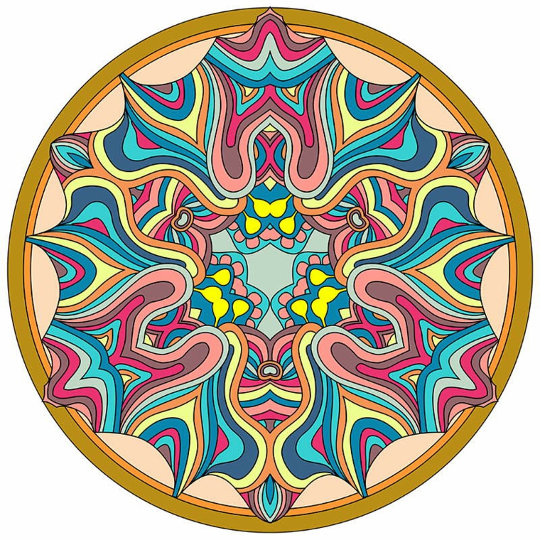 Resultado de imagen de mandalas pintadas