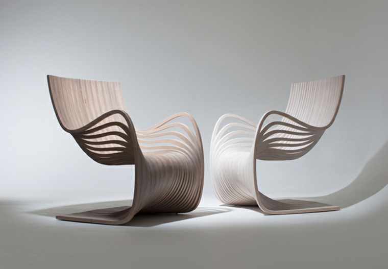 conjunto originales sillones madera