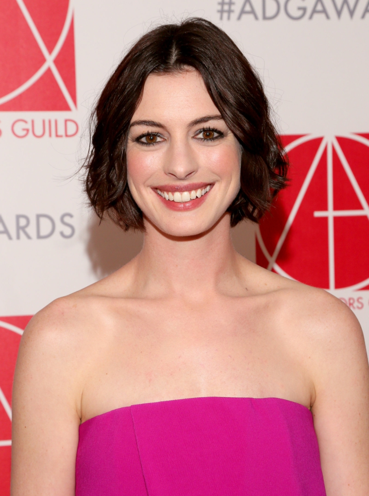 cortes de pelo de moda otono 2016 Anne Hathaway ideas