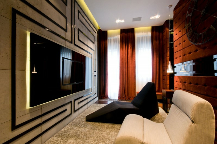 salón con paredes muy bonitas decoracion de paredes casa diseno HOLA Design ideas