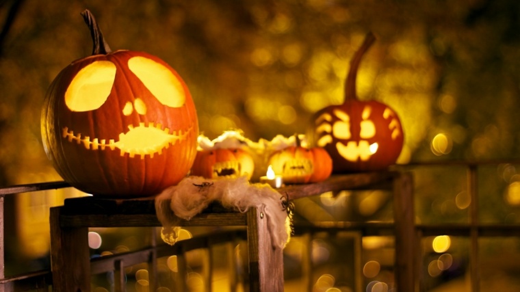 decoraciones para halloween luminosas