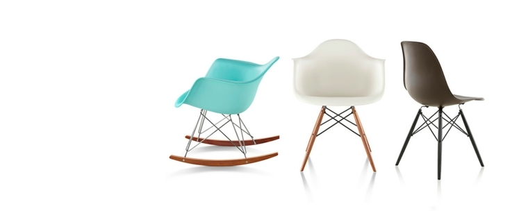 diseños sillas Eames modernas