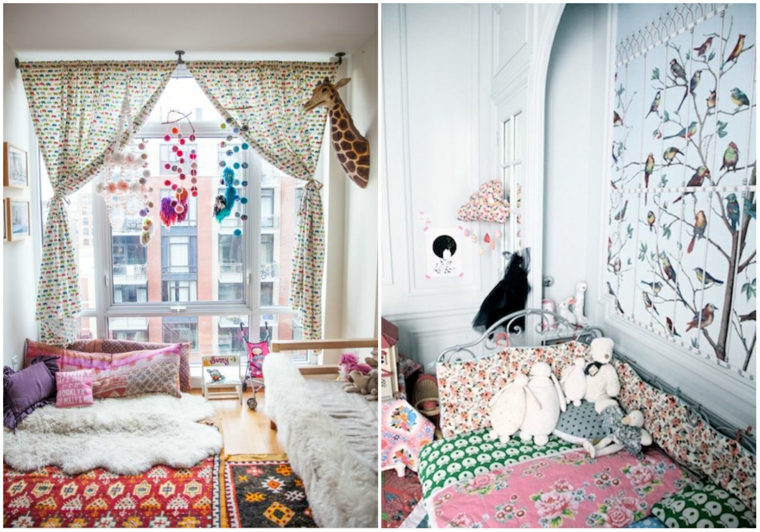 Dormitorios para niños de estilo boho chic - 24 ideas únicos