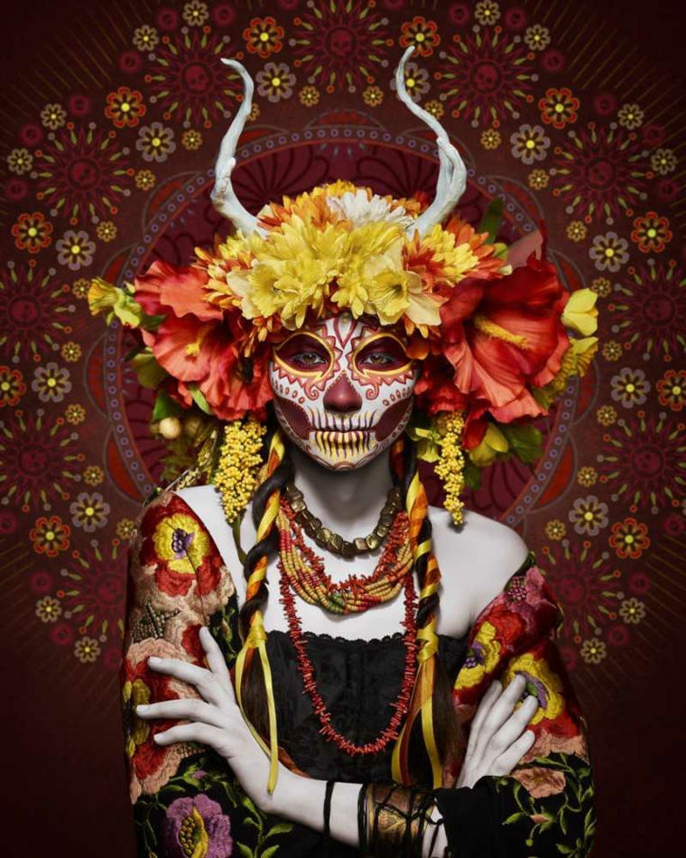 estupendas ideas para maquillajes Catrina estupendas ideas maquillajes Catrina