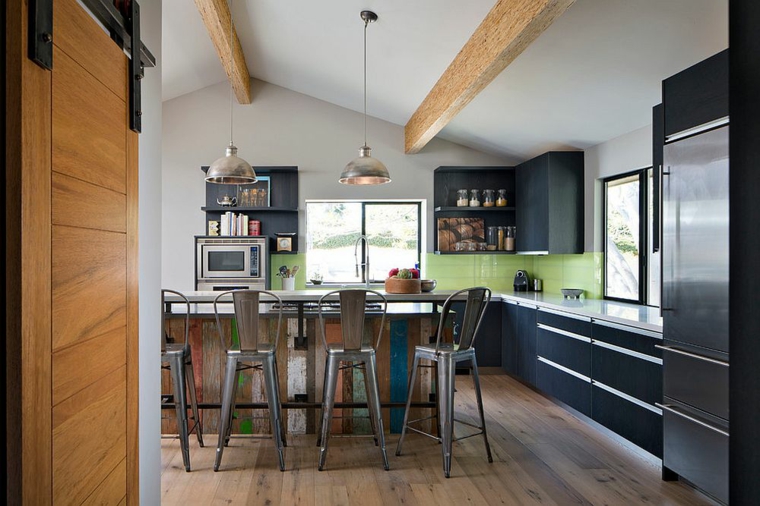 madera diseno cocina madera reciclada cocina diseno KW Designs ideas
