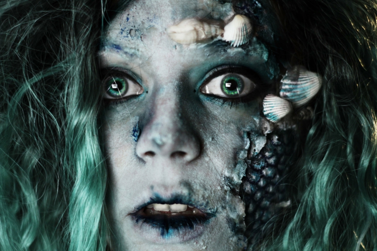 maquillajes de halloween de sirena maquillajes de halloween sirena