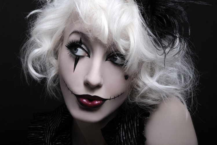 Resultado de imagen de maquillajes de halloween elegantes