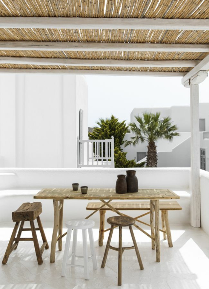 mikonos blanco suelos estantes salas