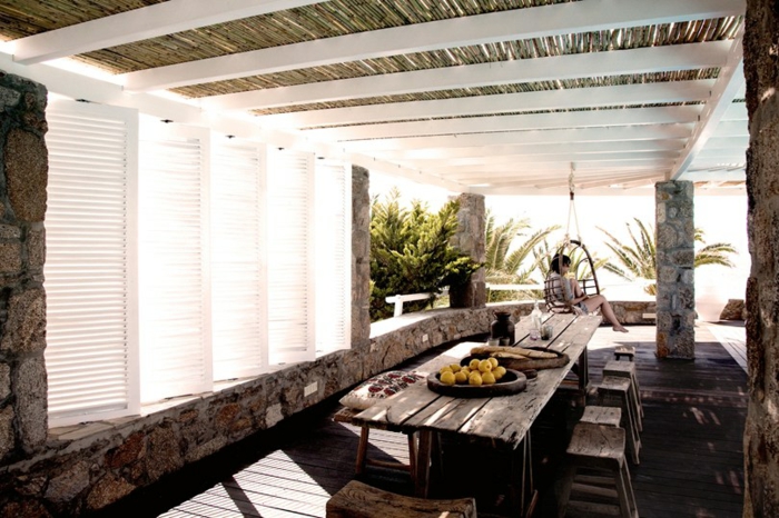 mikonos terraza conceptos estilos bambu