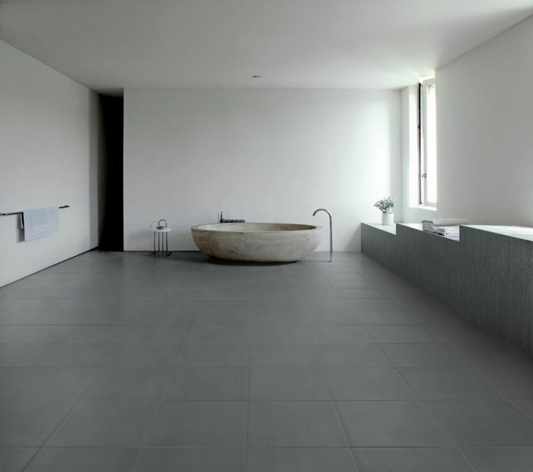 minimalista baño rocas especiale minimalistas