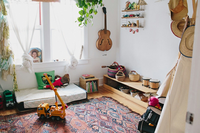Dormitorios para niños de estilo boho chic - 24 ideas únicos