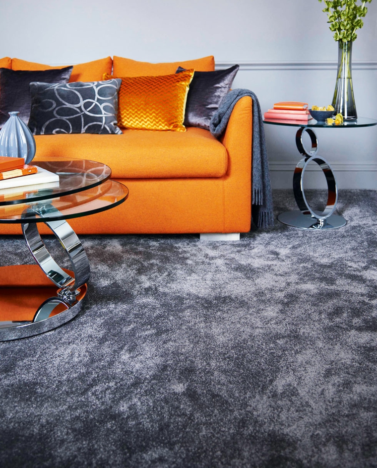 alfombra gris para el salón alfombra gris salón