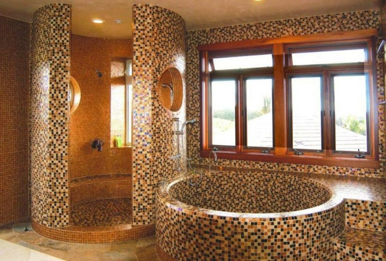 Mosaicos para baños, ideas inspiradoras