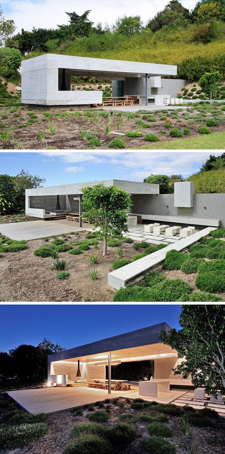 Casas de hormigón - Pabellón diseñado por Metropolis Design