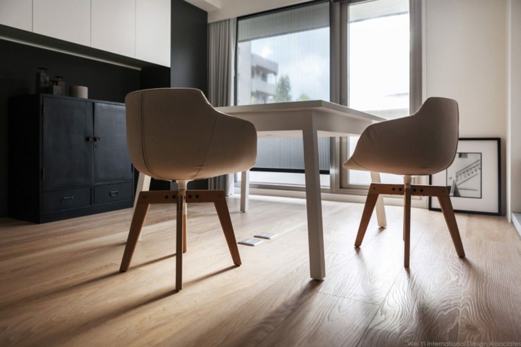 decoracion de interiores minimalista comedor disenado wei yi international design associates ideas