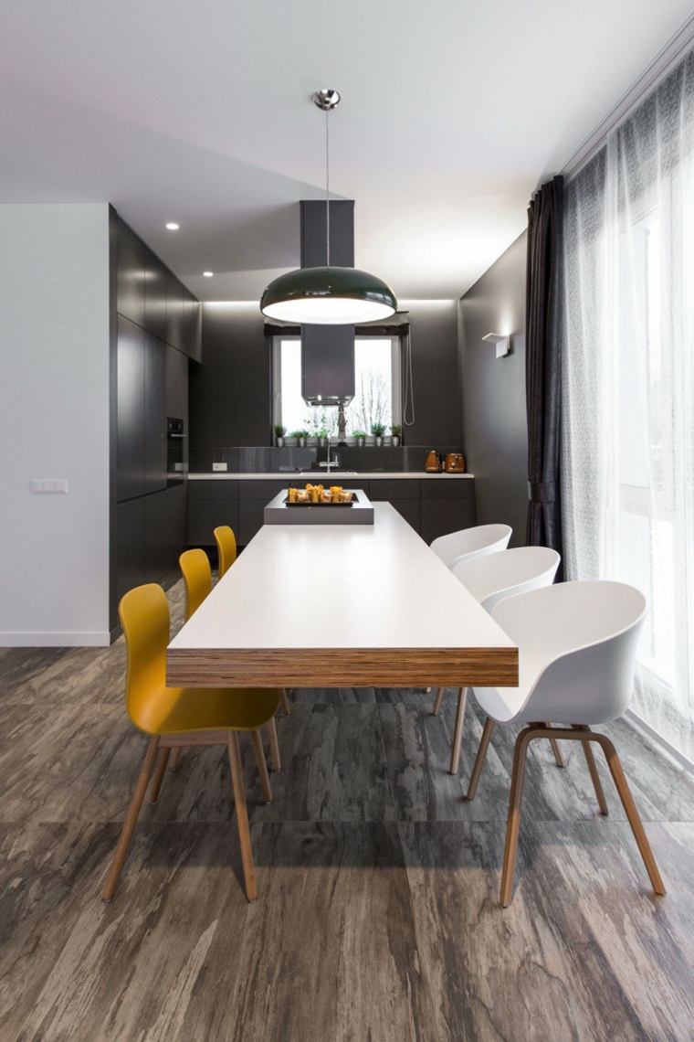 decoracion de interiores minimalista comedor disenado ycl studio ideas