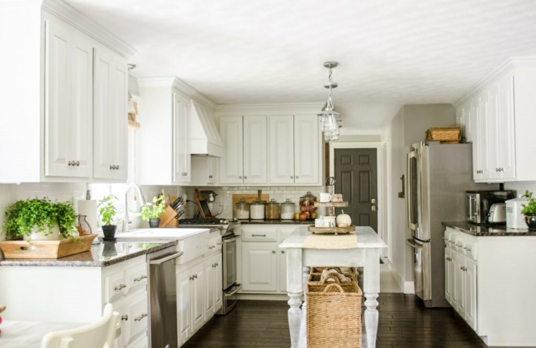 decoración otoñal cocinas